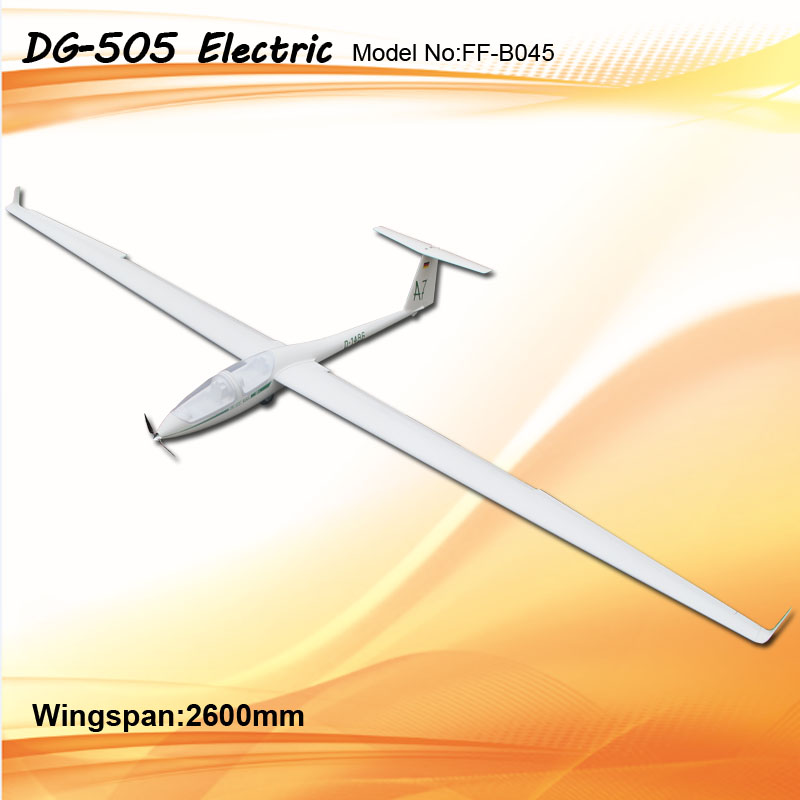 DG-505 2.6m Electric_Kit w/ motor & prop